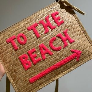 TO THE BEACH HANDMADE CROSSBODY